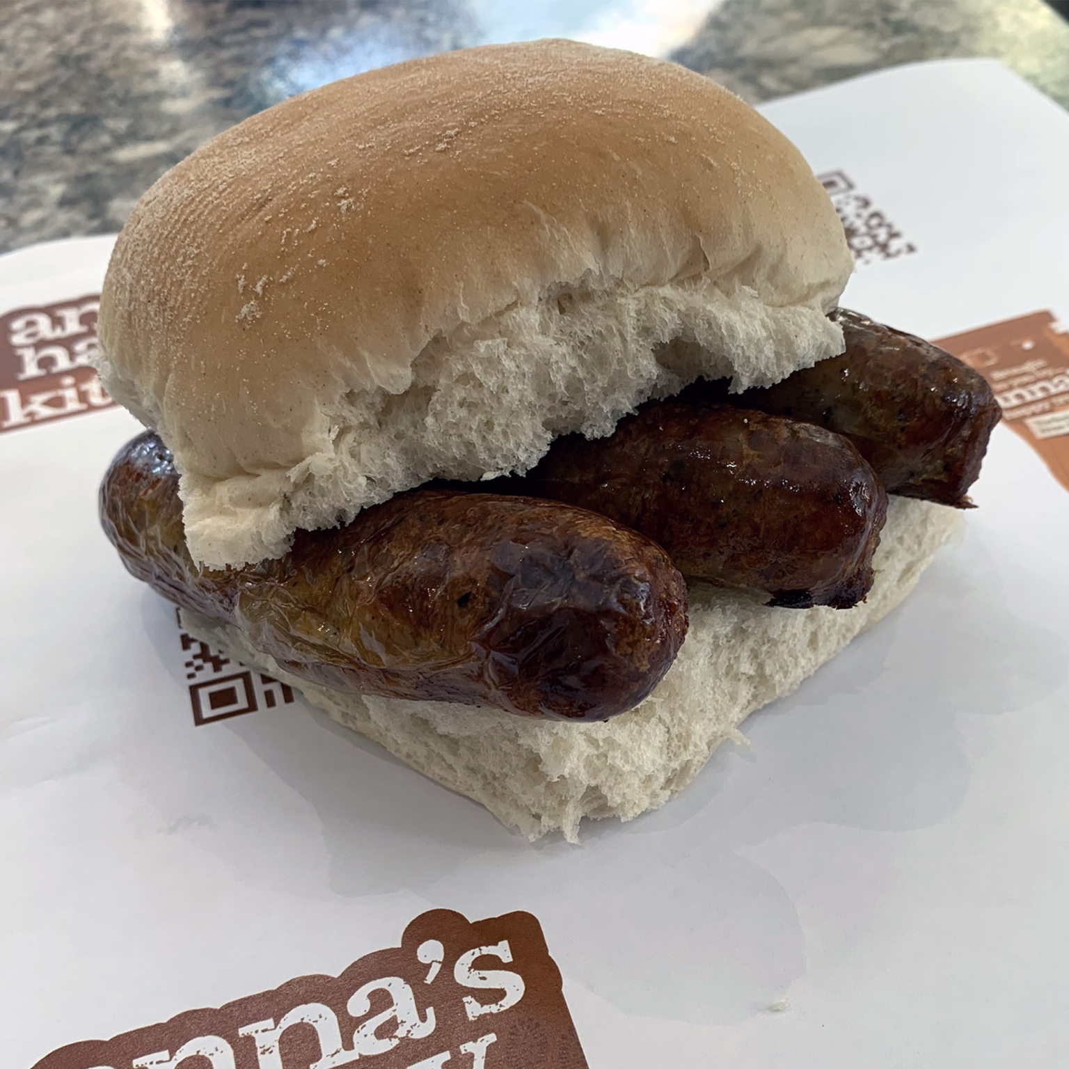 Sausage Sandwich - Anna's Happy Kitchen